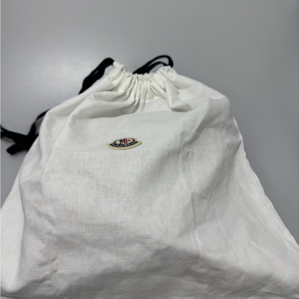 Moncler Micro Caradoc Tote Bag Khaki Gold - Picture 13 of 13